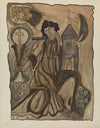 Plate 41 – Saint Barbara – From Portfolio Spanish Colonial Designs of New Mexico