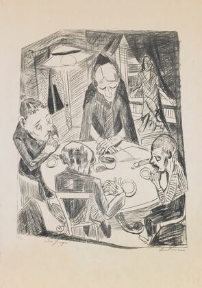plate 5; Hunger (1919)