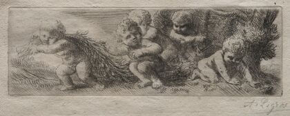 Plate for Top of Pin Box (c. 1857–1911)