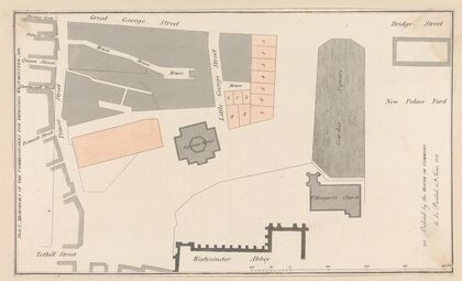 Plate I. Memorials of the Commissioners for Improving Westminster, 1811