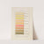 Plate I: Vogel's Scale of Urine Tints by Charles Wesley Purdy