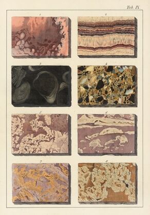Plate IX: Carbonates of Lime, Marble