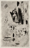 Plate with Sketches (c. 1855)