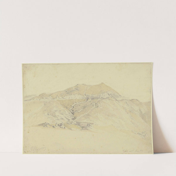 Plateau near Toledo (1850) by Peter Burnitz