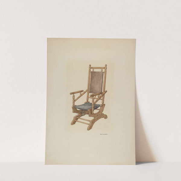 Platform Rocker (c. 1940) by Ursula Lauderdale