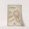 Plattegrond van Oud-Holland by Willem Corneliszoon