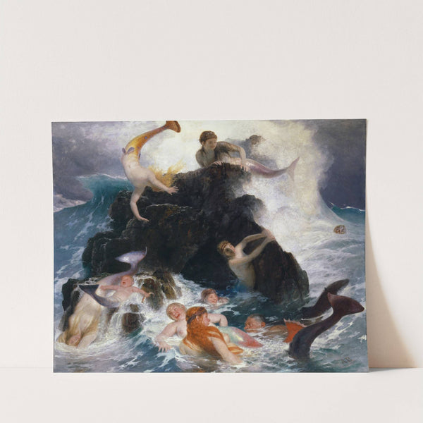 Play of the Nereides (1886) by Arnold Böcklin