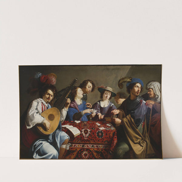 Playing cards by Theodoor Rombouts