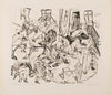 Playing Children, Broad Format, plate 16 from the portfolio ‘Faces’ (1918)