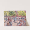 Playing Children, Enghave Square by Peter Hansen