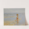 Playing on the beach by Charles Atamian