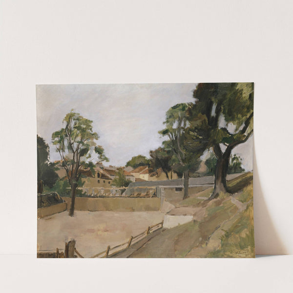 Plaza de toros, Collioure, 1935 (1935) by Max Birrer