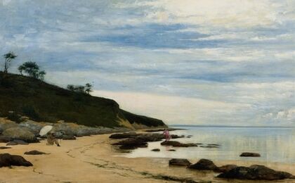 Plein Air-Painter at the Coast — size preview
