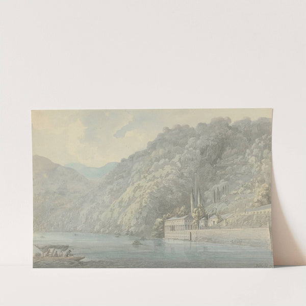 Pliny&#039;s Villa, belonging to the Marquis Canarizi near Como by John Webber