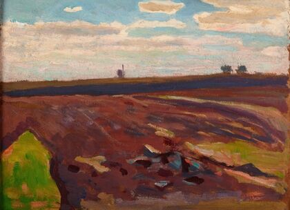 Plough-Land in Spring