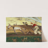 Ploughing by Witold Wojtkiewicz