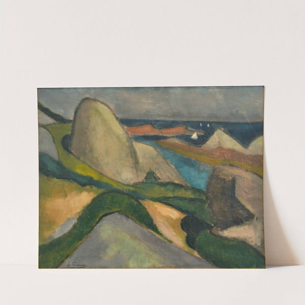 Ploumanac’h (1908) by Henri Victor Gabriel Le Fauconnier