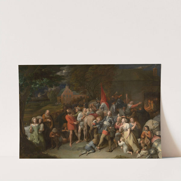Plundering Soldiers (1655-1660) by David Ryckaert III