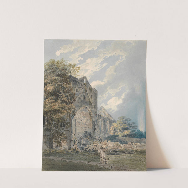 Pluscardine Abbey, Elgin by Thomas Girtin