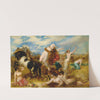Pluto Carrying Off Proserpine by William Etty