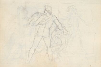 Pluto Carrying Proserpina, from the Rape of Proserpina, Palazzo Mattei Paganica, Rome