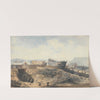 Plymouth Dockyard after the Fire by William Callow