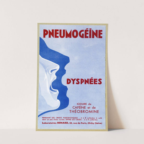 Pneumogéïne (1910-1950) by Laboratoires Renard