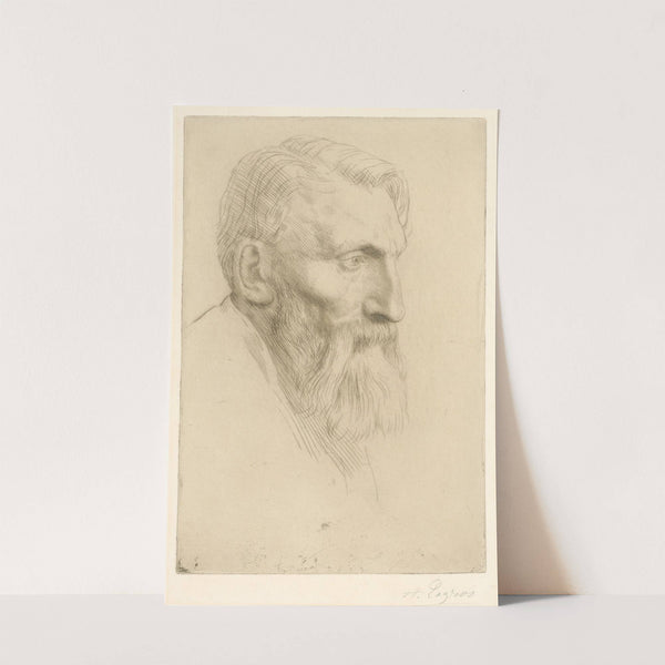 Podobizeň (1850–1910) by Alphonse Legros