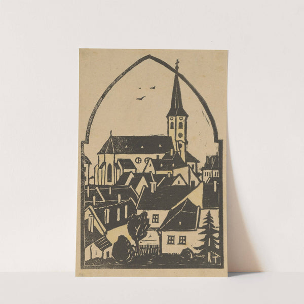 Pohľad na Nové Zámky by Ján Thain