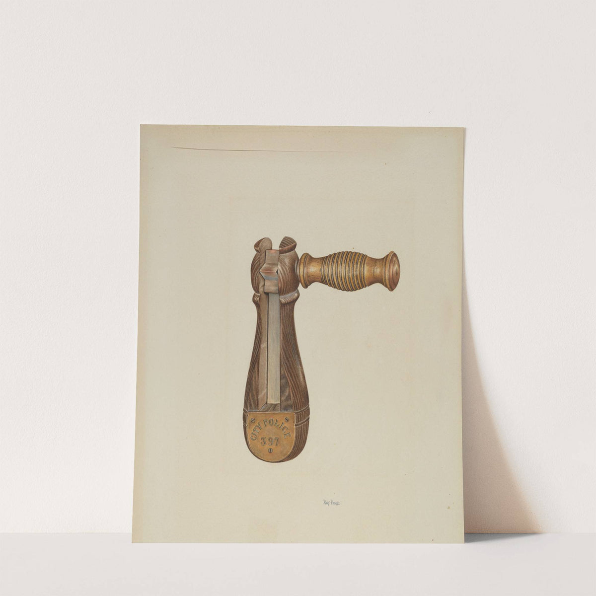 Police Rattle by Ray Price