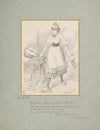 Political cartoon of Katherina from Shakespeare’s Taming of the shrew (1895)