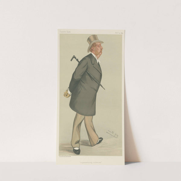 Politicians – ‘a persevering politician.’ The Earl of Milltown. 24 November 1883 (1883) by Leslie Matthew Ward