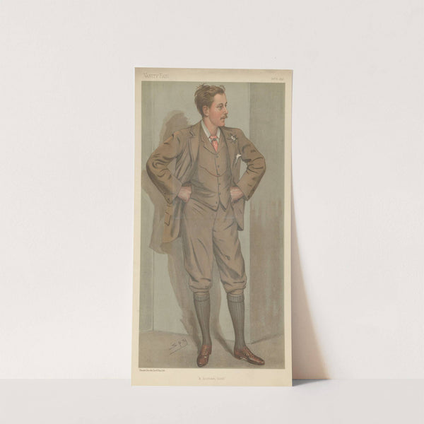 Politicians – ‘A Southern Scott’. Douglass-Scott-Montagu. (The Hon. John Walter Edward). October 8, 1896 (1896) by Leslie Matthew Ward