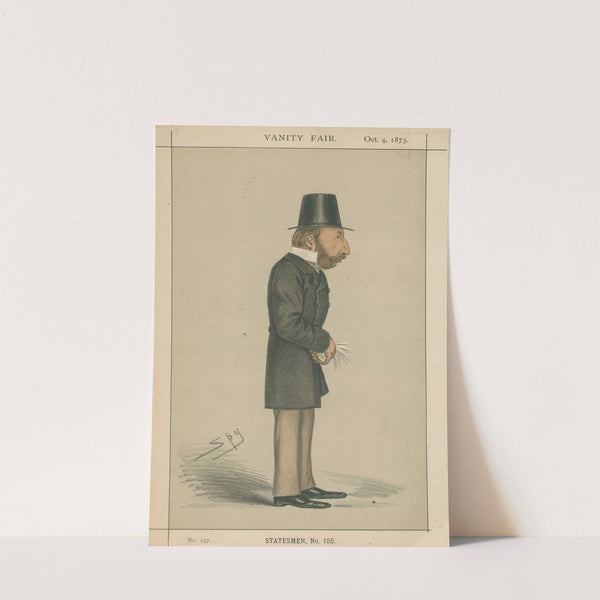 Politicians – ‘and Stratheden’. Lord Campbell and Stratheden. October 4, 1873 (1873) by Leslie Matthew Ward