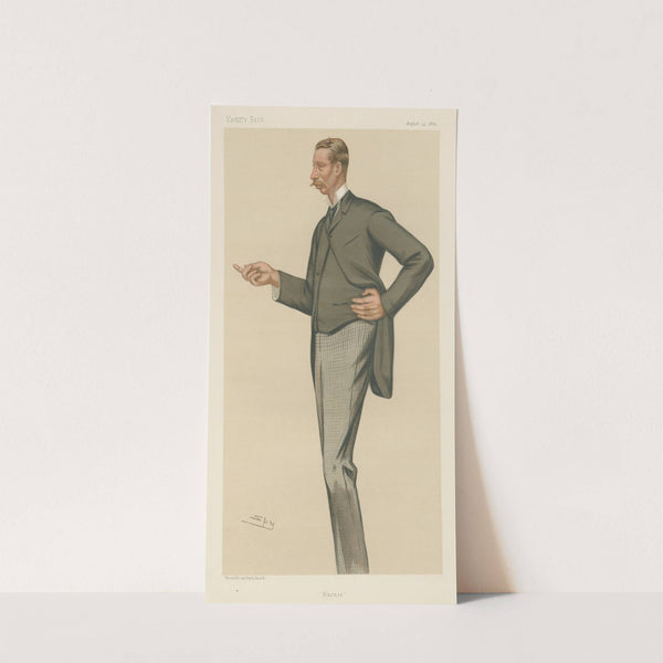 Politicians – ‘Barnie’. The Hon. Bernard Edward Barnaby Fitzpatrick. August 12, 1882 (1882) by Leslie Matthew Ward