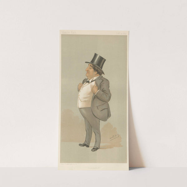 Politicians – ‘Buonaparte B’. Mr. Thomas Henry Bolton. October 12, 1893 (1893) by Leslie Matthew Ward