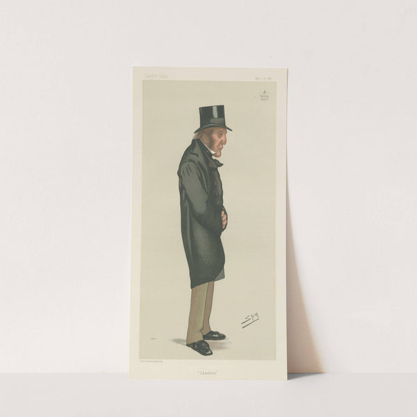 Politicians – ‘Cheshire’. Lord Tollemache’. 30 April 1881 (1881) by Leslie Matthew Ward