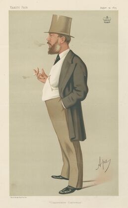 Politicians – ‘Conservative Conversion.’ Lord Wharncliffe. 14 August 1875