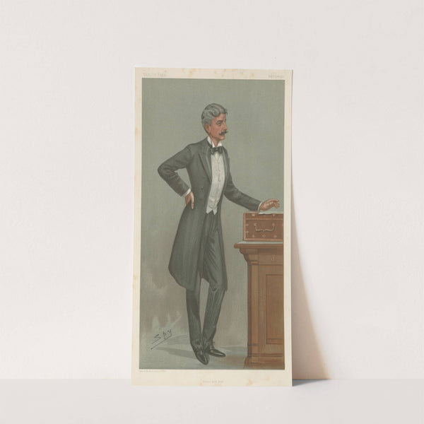 Politicians – ‘Dover and War’. Mr. George Wyndham. 20 September 1900 (1900) by Leslie Matthew Ward