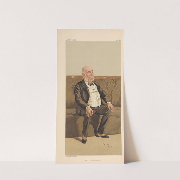 Politicians – ‘First Lord of the Treasury’. The Rt. Hon. William Henry Smith. 12 November 1887 (1887) by Leslie Matthew Ward