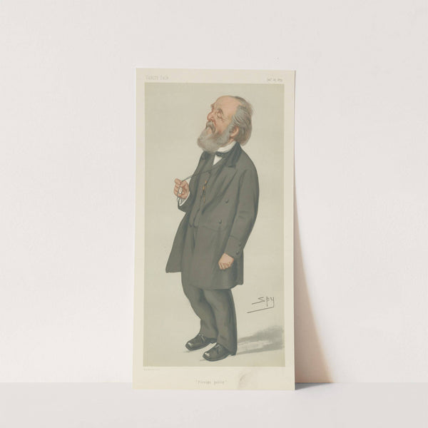 Politicians – ‘Foreign policy’. Mr. Peter Rylands. 25 January 1879 (1879) by Leslie Matthew Ward