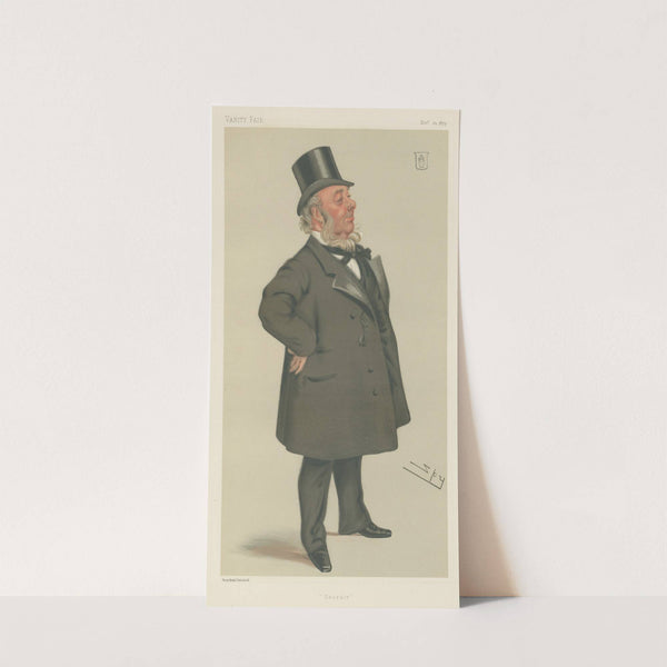 Politicians – ‘Geordie’. Sir George Elliot. November 29, 1879 (1879) by Leslie Matthew Ward