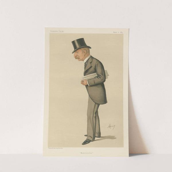 Politicians – ‘Manchester’. Mr. John Skagg. 2 August 1884 (1884) by Carlo Pellegrini