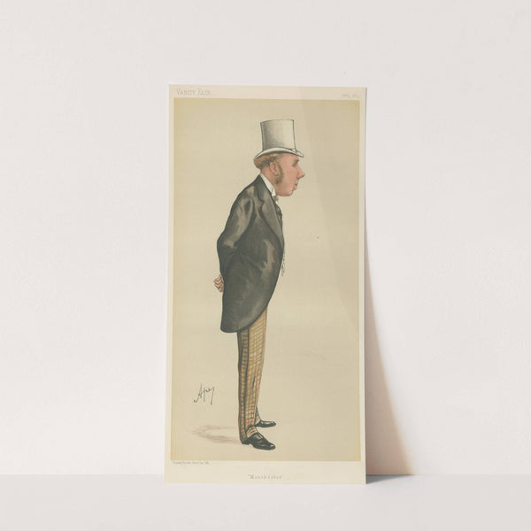 Politicians – ‘Manchester’. N.H. Houldsworth. 3 October 1885 (1885) by Carlo Pellegrini