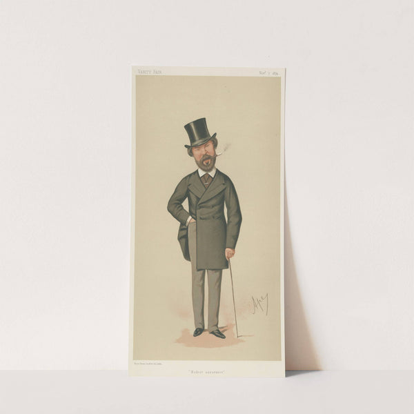 Politicians – ‘Modest assurance.’ Mr. Henry du pre Labouchere. 7 November 1874 (1874) by Carlo Pellegrini