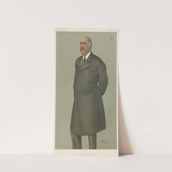 Politicians – ‘Secretary for Scotland’. Lord Balfour of Burleigh. August 14, 1902 (1902) by Leslie Matthew Ward