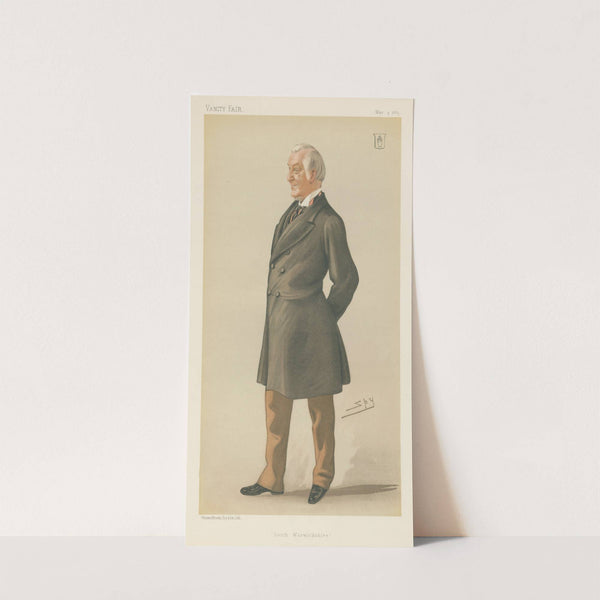 Politicians; ‘South Warwickshire’, Sir John Eardley Eardley-Wilmot, May 9, 1885 (1885) by Leslie Matthew Ward