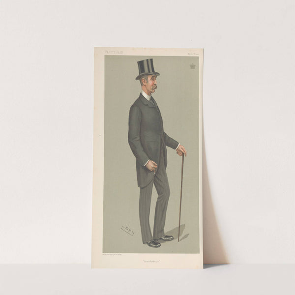 Politicians – ‘Strathfieldsaye’. The Duke of Wellington. 5 March 1903 (1903) by Leslie Matthew Ward