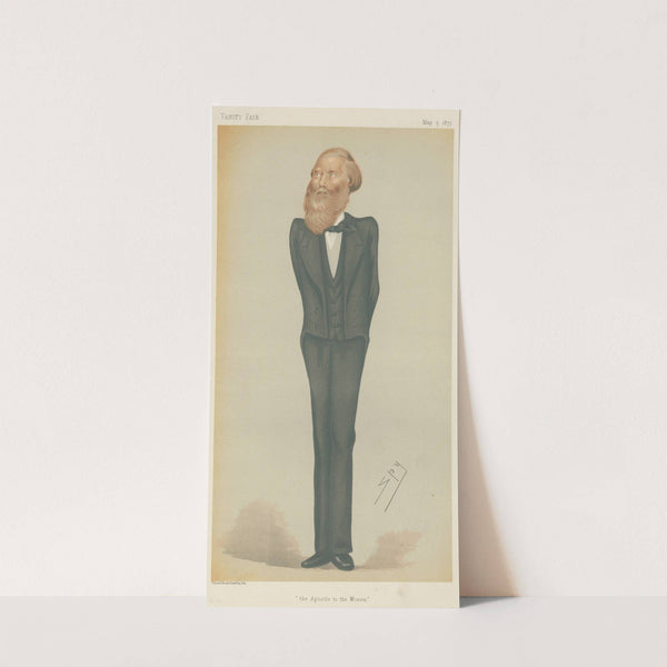 Politicians – ‘The Apostle to the Women’. Mr. Jacob Bright. 1 May 5, 1877 (1877) by Leslie Matthew Ward