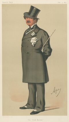 Politicians – ‘The Clerk Marshall.’ Major-Gen. Lord Alfred Henry Paget. 3 June 1875